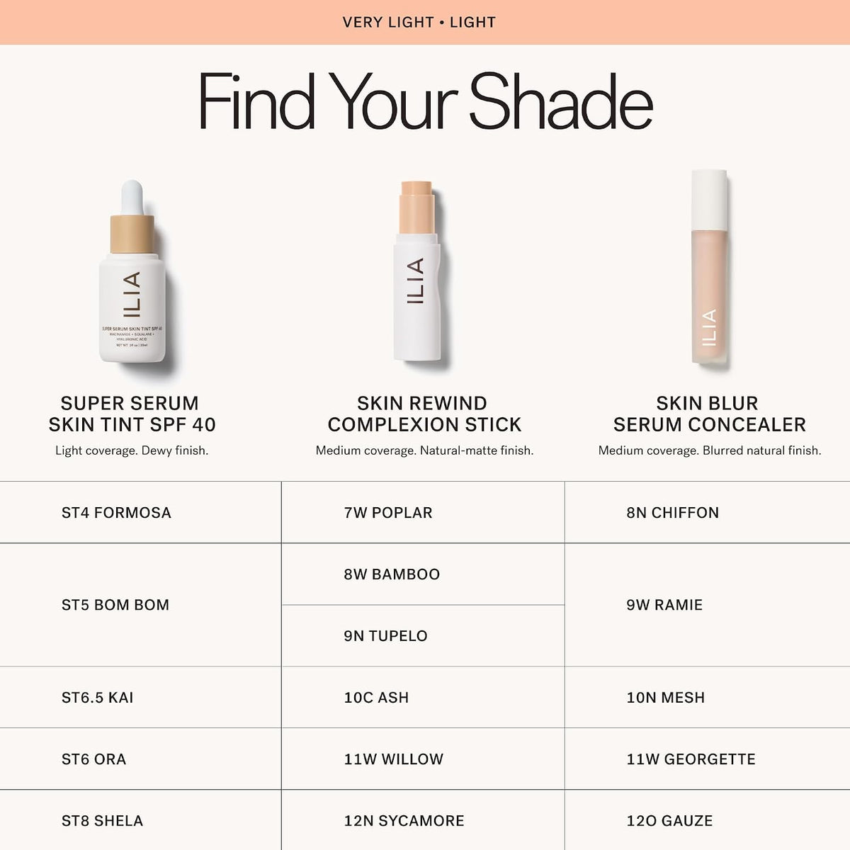 - Super Serum Skin Tint SPF 40 (Bom Bom ST5, 1 Fl Oz | 30 Ml)